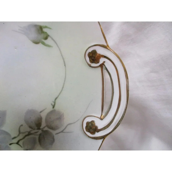 Dessert Plates, Cake Plates, White Flowered‎ made in Japan - Picture 2 of 9